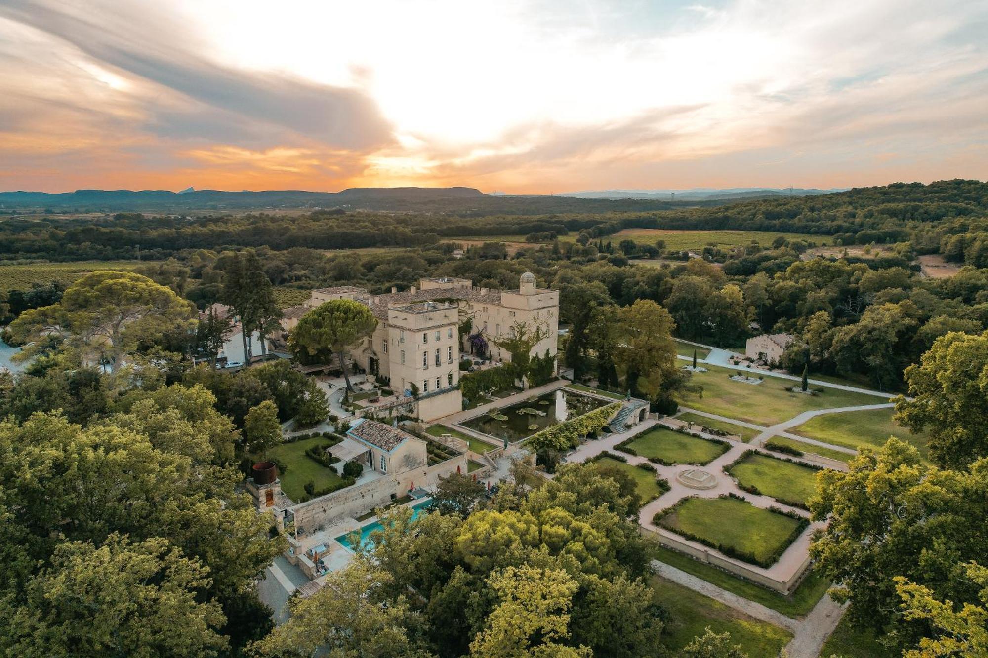 Chateau De Pondres Villevieille Eksteriør billede